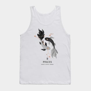 Pisces Constellation Zodiac Series Tank Top